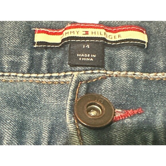 Tommy Hilfiger Jeans Stretch Straight Fit Blue Boys Size 14 (28x26)‎ EUC👖 - Picture 3 of 6